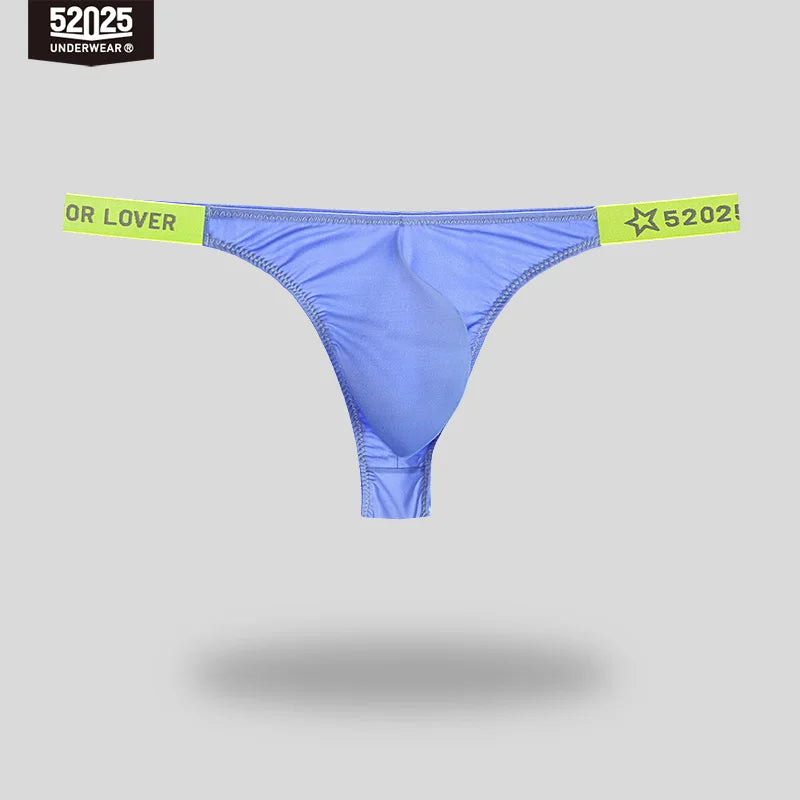52025 SleekFlex Men's Low-Rise Nylon-Stretch Briefs & Thongs