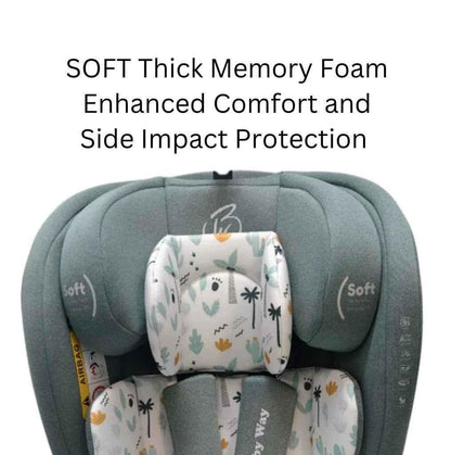 All-Rider Eden i-Size 360 Rotating and Convertible Car Seat with ISOFIX and Top Tether