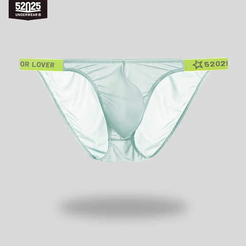 52025 SleekFlex Men's Low-Rise Nylon-Stretch Briefs & Thongs