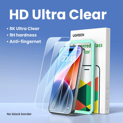 UGREEN 2PCS Screen Protector For iPhone 13 Through 18 Series