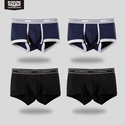 52025 Daily Quartet Men's Cotton-Modal Stretch Boxers 4-Pack