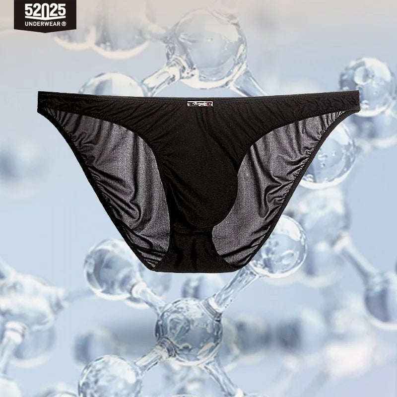 52025 EmberFlex Men's Low-Rise Nylon-Stretch Briefs & Thongs