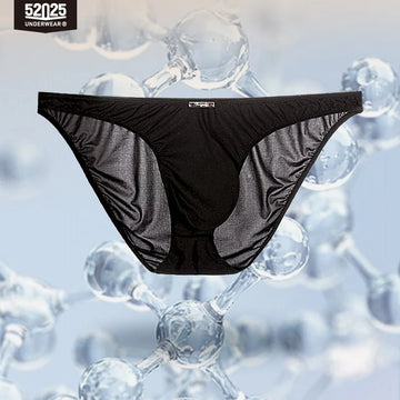 52025 EmberFlex Men's Low-Rise Nylon-Stretch Briefs & Thongs