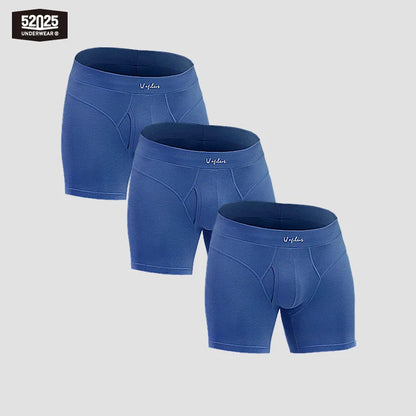 52025 BlueNote Men's Cotton-Modal Boxer Briefs