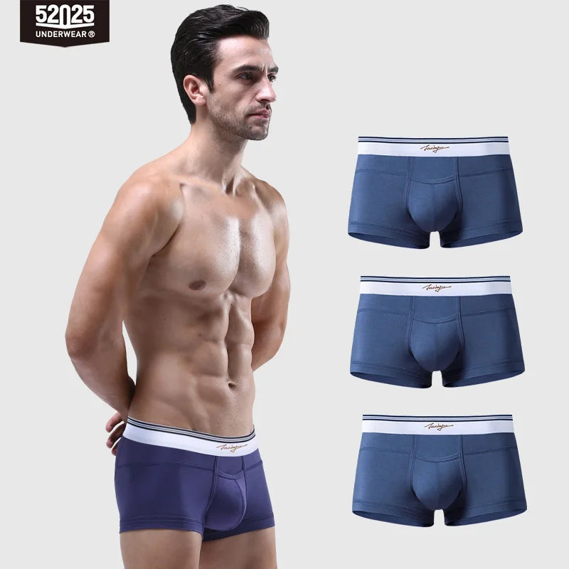 52025 Classic Trio Men's Modal-Stretch Boxers 3-Pack