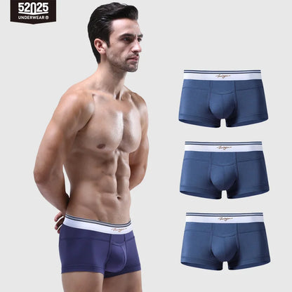 52025 Classic Trio Men's Modal-Stretch Boxers 3-Pack