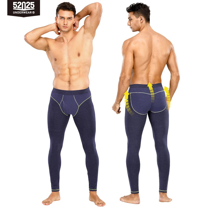 52025 MatteMotion Men's Viscose-Blend Thermal Leggings