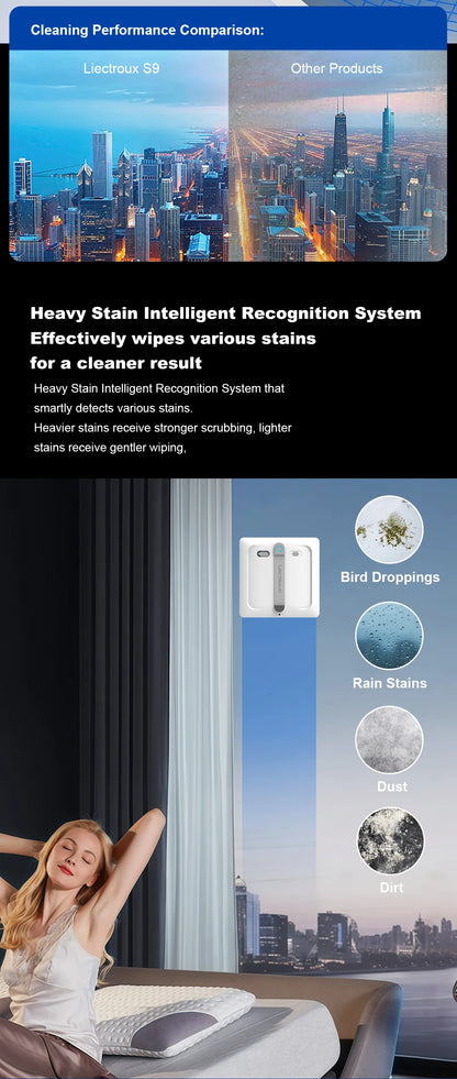 Liectroux S9 Robot Window Cleaner
