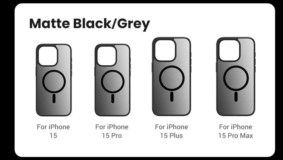 UGREEN Magnetic Case for iPhone 17, 16, 15, 14, 13, Pro Max Cases