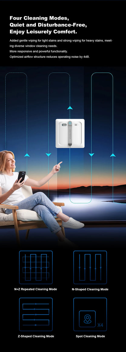 Liectroux S9 Robot Window Cleaner