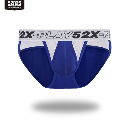 AeroMesh Men's Seamless Cooling Briefs – Quick-Dry Mesh, Double-Side Fly, 1 or 3 Pack