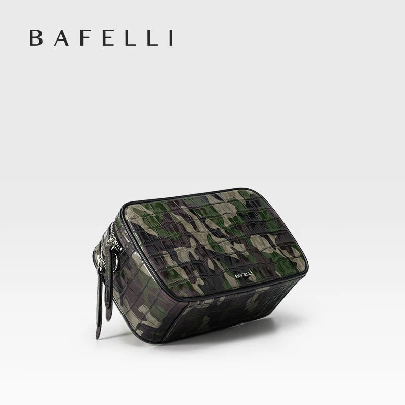 BAFELLI Genuine Leather Camera Crossbody Bag