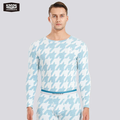 52025 SkyCheck Cotton-Blend Thermal Underwear for Men & Women