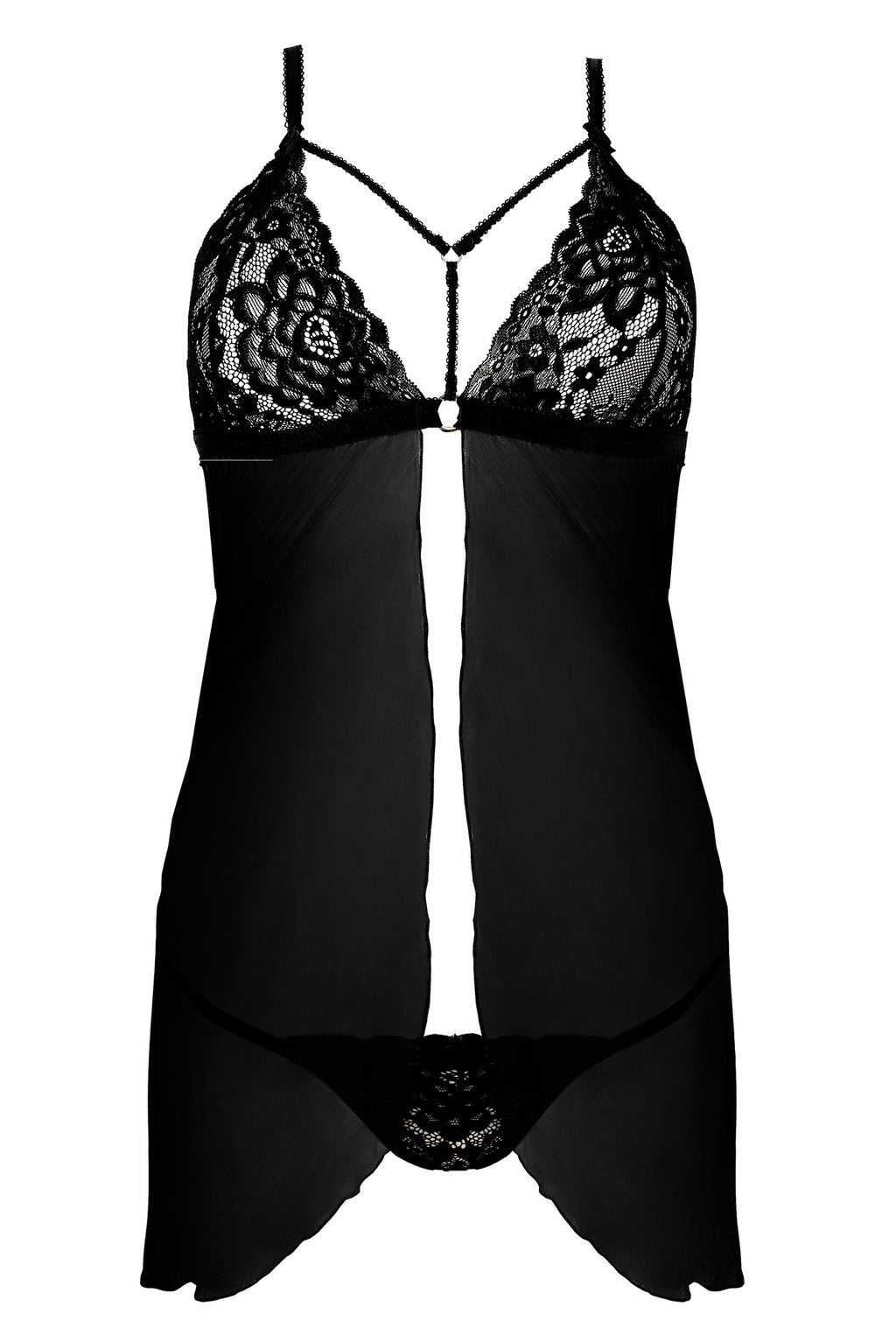 black Chemise Maya - 3XL-2