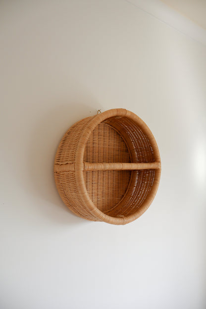 Woven Rattan Wall Shelf Inkah Limited