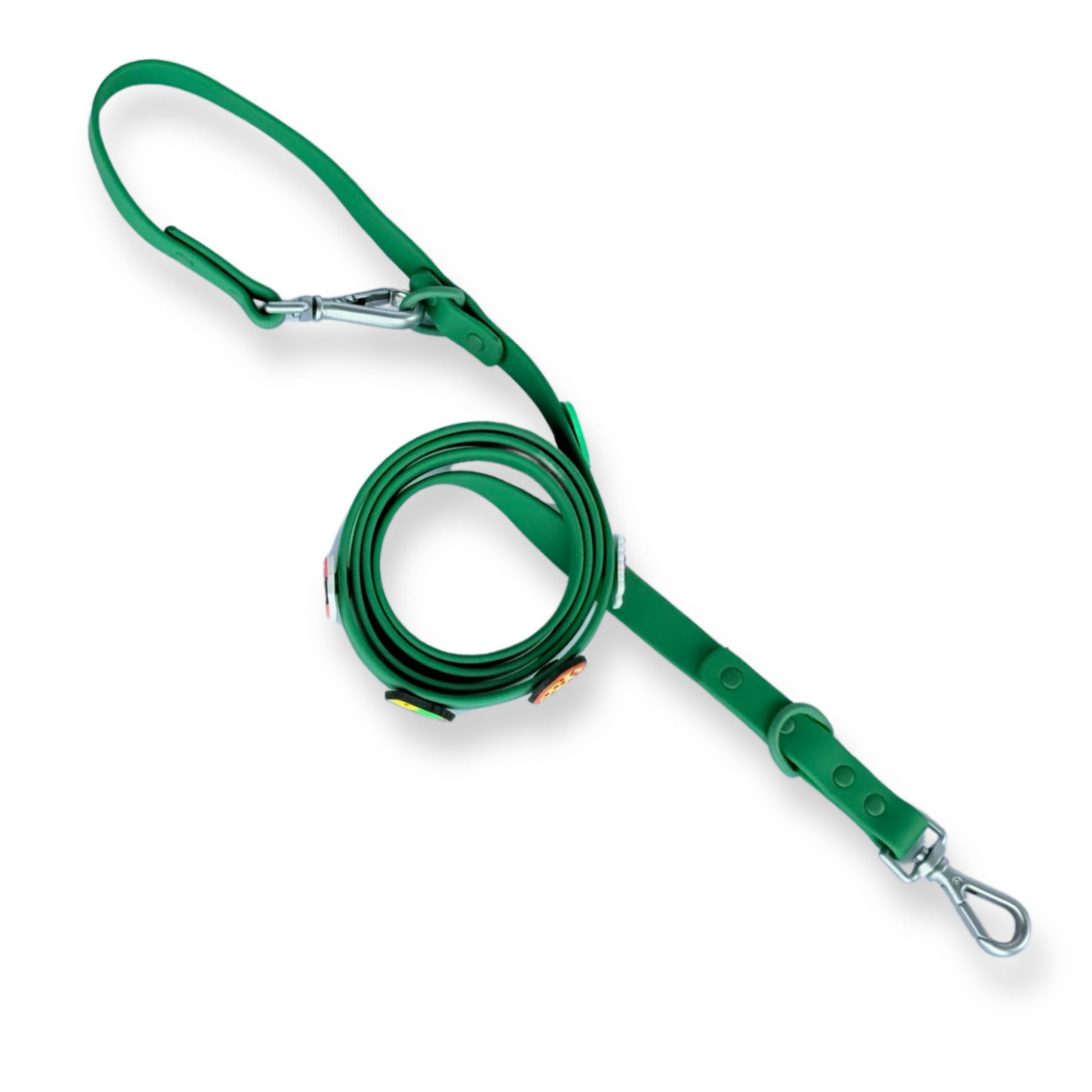 Customisable Dog Lead | Green Walkieez