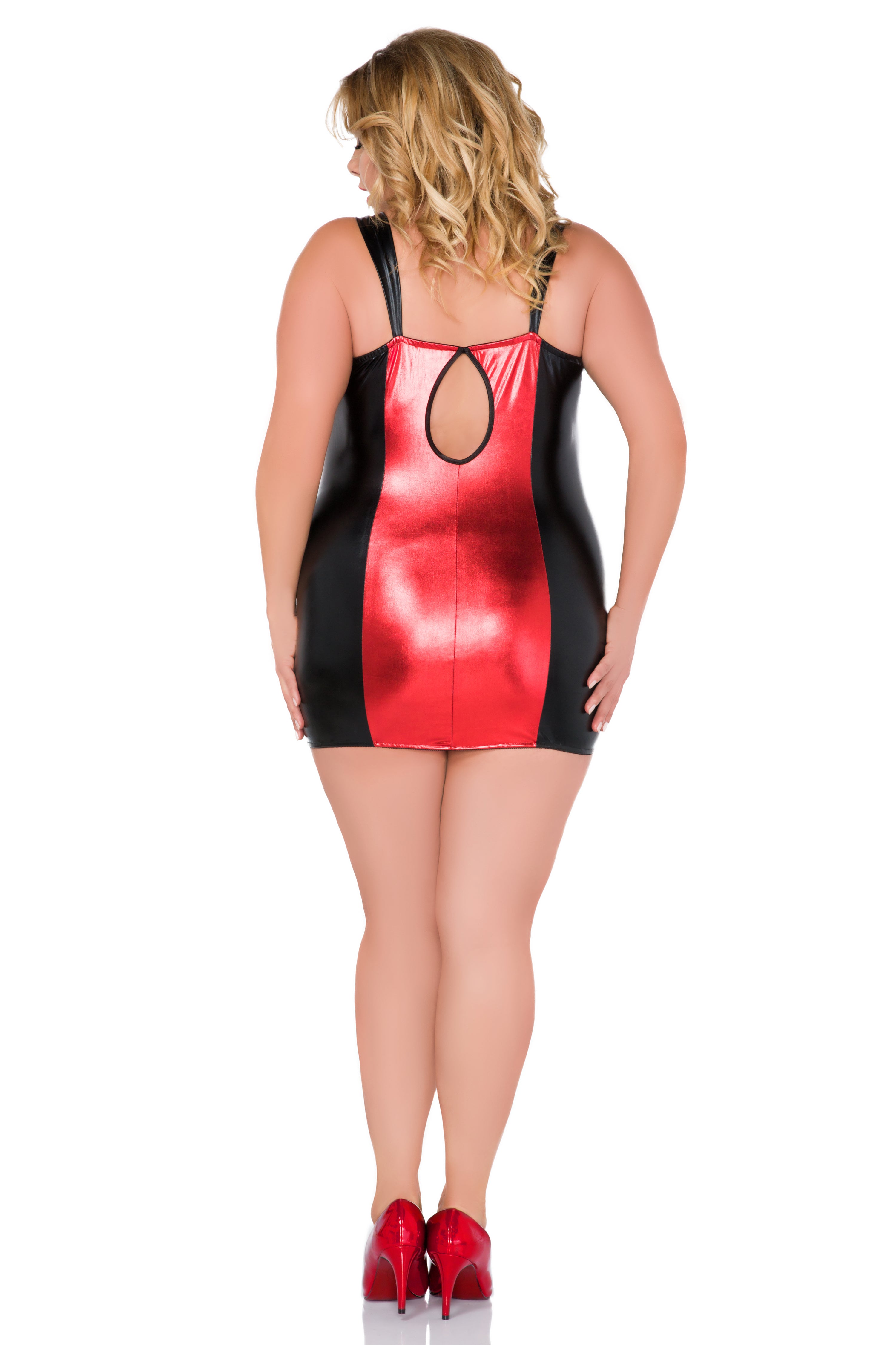 black/red chemise Z/5031 - 54/56-1