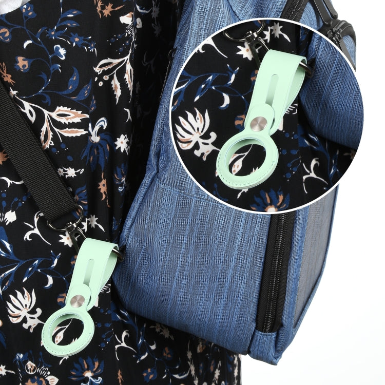 Anti-scratch Polyurethane Case Cover with Hang Loop for AirTag