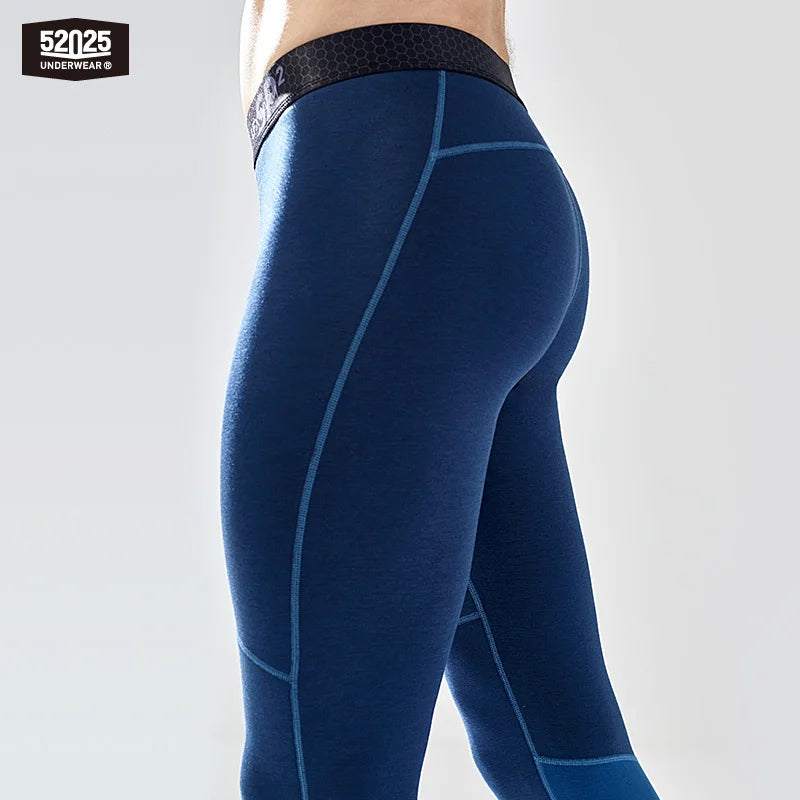 52025 LuxeLayer Silk & Wool-Blend Thermal Underwear for Men & Women