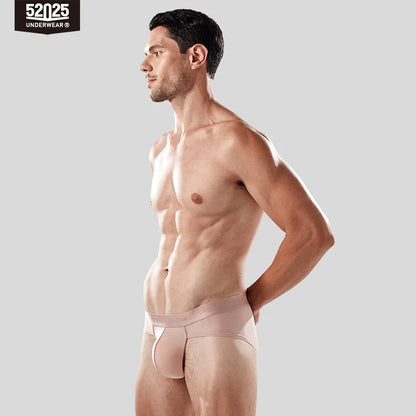 52025 VividFlex Men's Low-Rise Nylon-Stretch Briefs