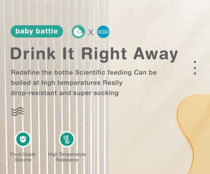 Dr.Isla Wide-Mouth Baby Bottles