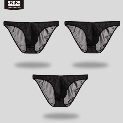 52025 PastelFlex Men's Low-Rise Nylon-Stretch Briefs