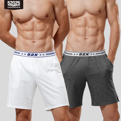52025 Sunday Drift Men's Cotton-Modal Lounge Shorts