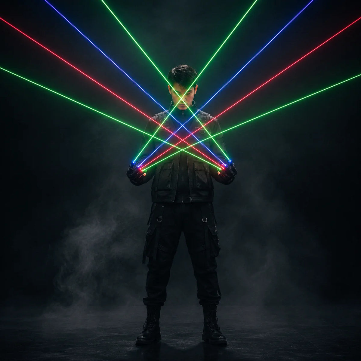 JAEOOGY RGB Laser Gloves | Single Hand or Pair