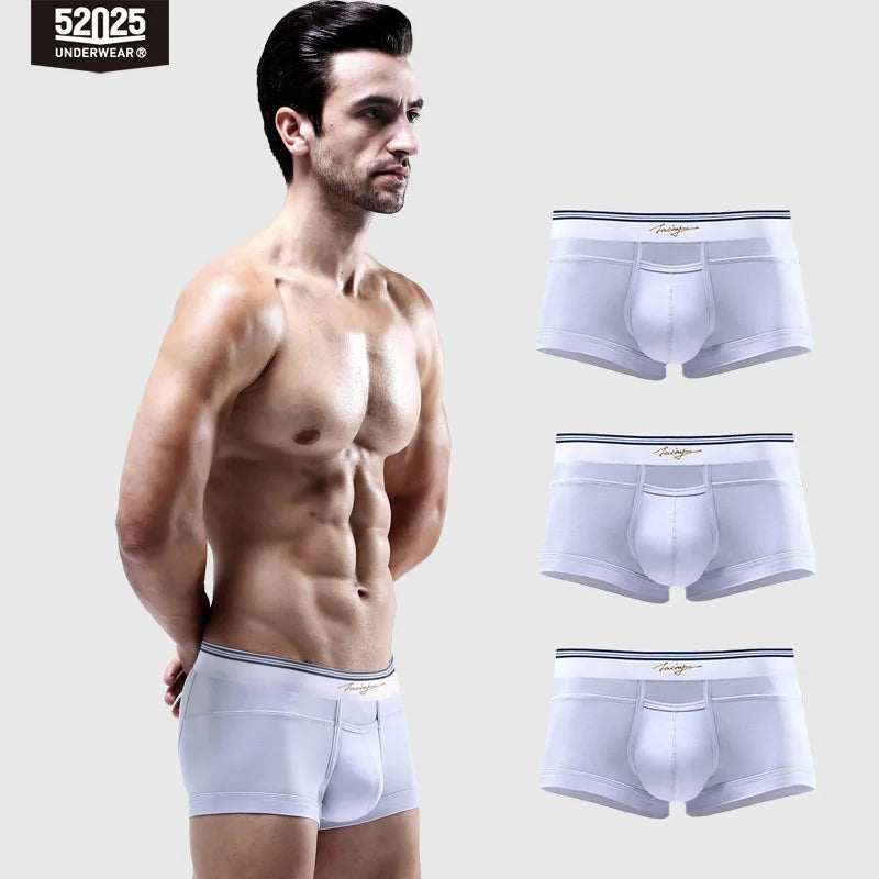 52025 Classic Trio Men's Modal-Stretch Boxers 3-Pack