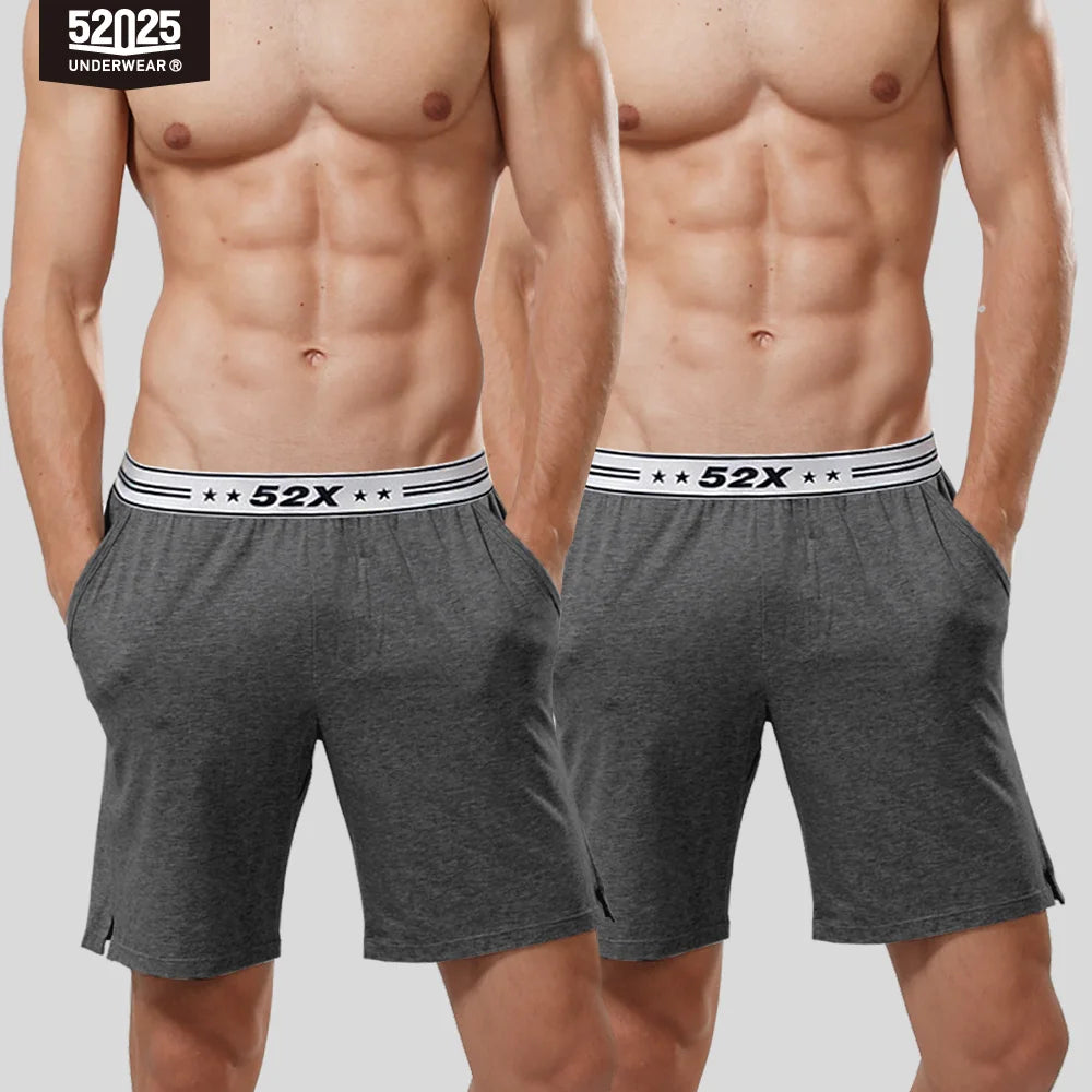 52025 Sunday Drift Men's Cotton-Modal Lounge Shorts