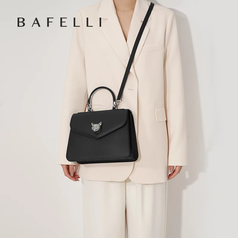 BAFELLI Genuine Leather Business Doctor Bag