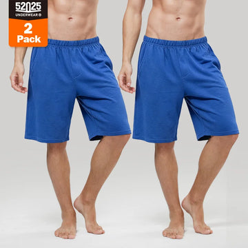 52025 Daylight Drift Men's 100% Cotton Lounge Shorts