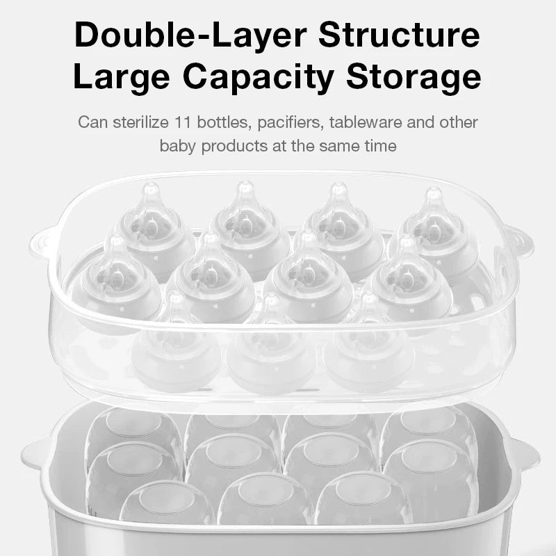MAMIJOY N30 Multi-Function Bottle Steriliser – 5-in-1 Fast Warming, Sterilising & Drying