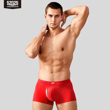 52025 ScarletShift Men's Modal-Stretch Boxers & Trunks