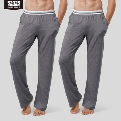 52025 Dusk Duo Men's Cotton-Modal Lounge Pants 2-Pack