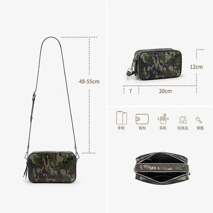 BAFELLI Genuine Leather Camera Crossbody Bag
