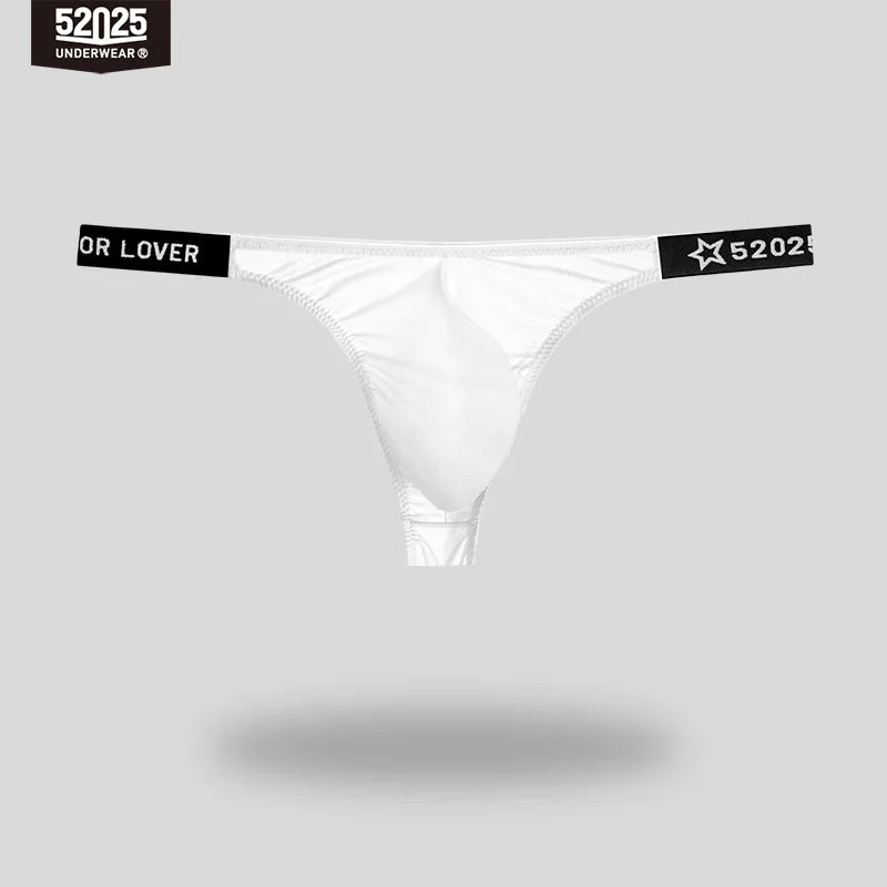 52025 SleekFlex Men's Low-Rise Nylon-Stretch Briefs & Thongs