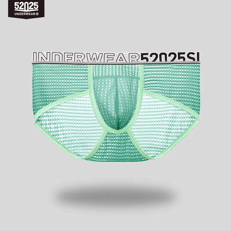 52025 CrystalFlex Men's Nylon-Stretch Briefs with Modal Pouch