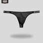 52025 SleekFlex Men's Low-Rise Nylon-Stretch Briefs & Thongs