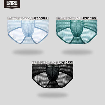 52025 CrystalFlex Men's Nylon-Stretch Briefs with Modal Pouch