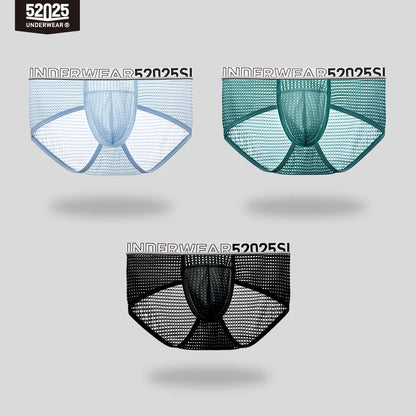 52025 CrystalFlex Men's Nylon-Stretch Briefs with Modal Pouch