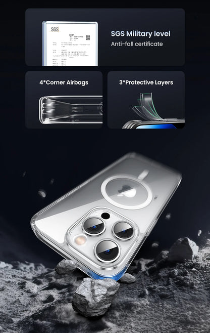 UGREEN Magnetic Case for iPhone 18 17 16 15 14 13 Pro Max Case