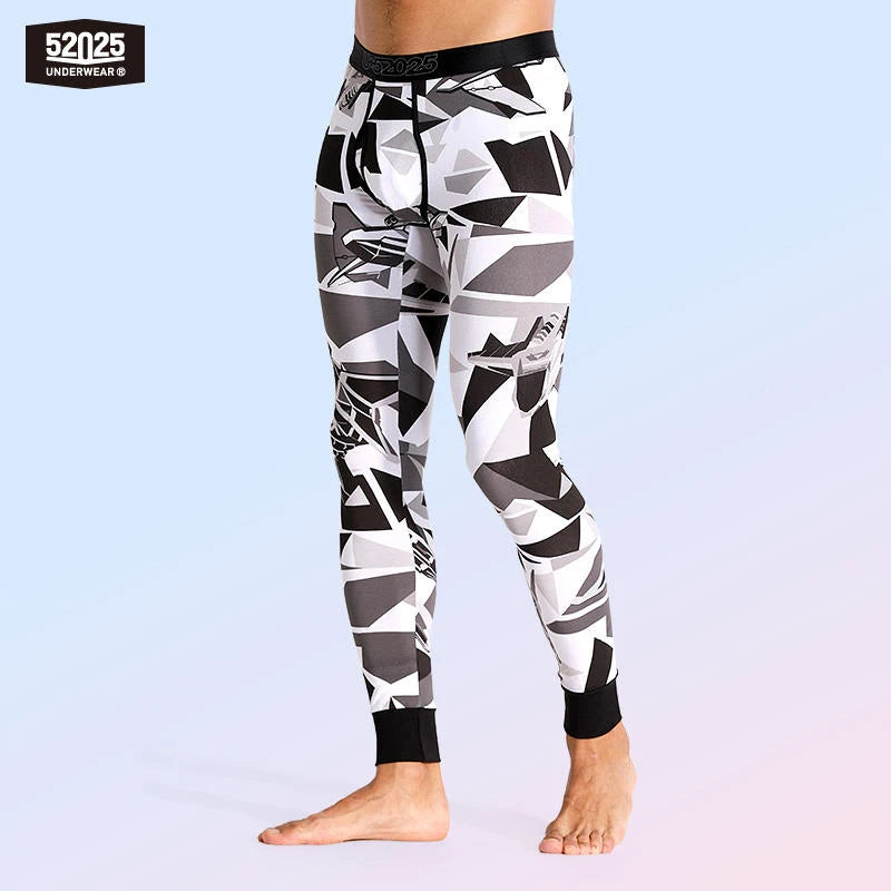 52025 CamoFlex Men's Cotton-Modal Thermal Leggings