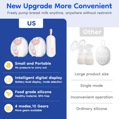 Dr.Isla AV66 Hands-free Wearable Breast Pump