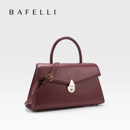 BAFELLI Large Genuine Leather Doctor Bag
