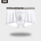 52025 LunarFlex Men's Nylon-Stretch Boxers with Silk-Blend Pouch