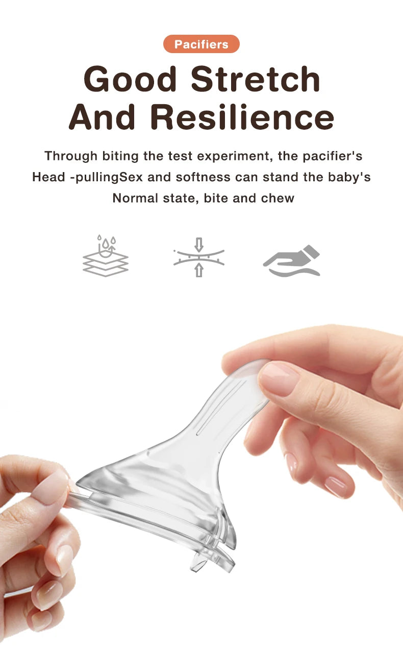 Dr.Isla 2-piece Soft Silicone Nipple Set
