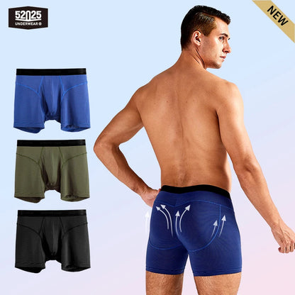 52025 CoastFlex Men's Polyester-Stretch Boxers & Trunks