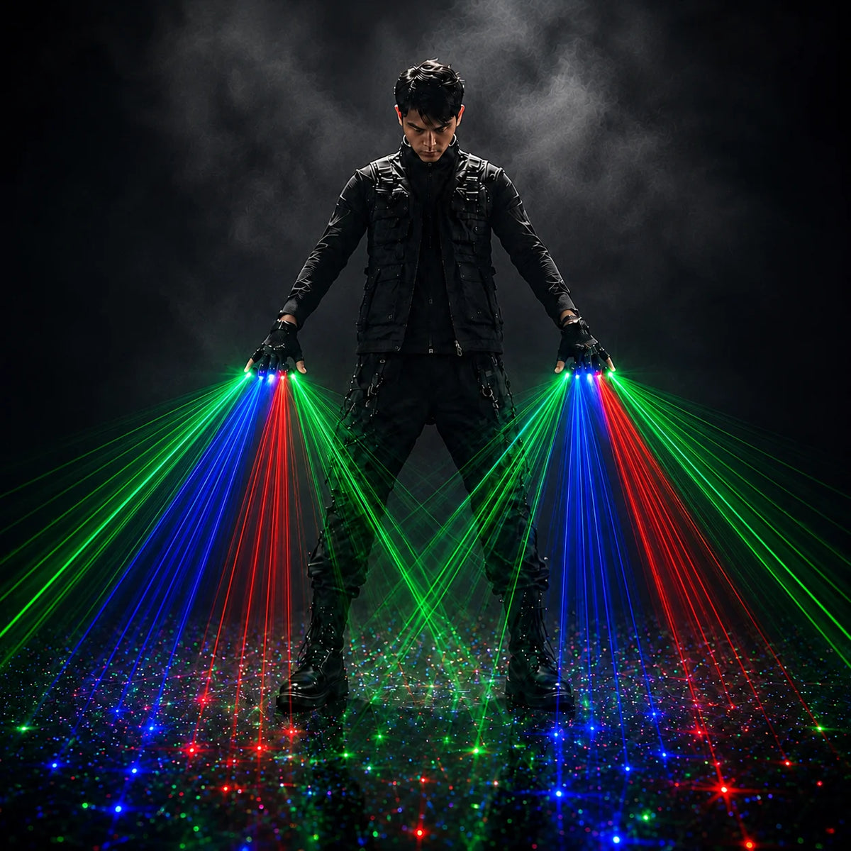 JAEOOGY RGB Laser Gloves | Single Hand or Pair