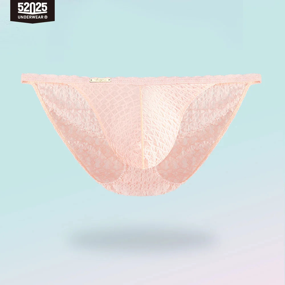 52025 DreamFlex Men's Low-Rise Nylon-Stretch Briefs
